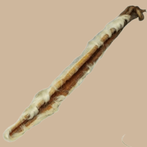 Friandise - Peau de boeuf 50 cm avec poils